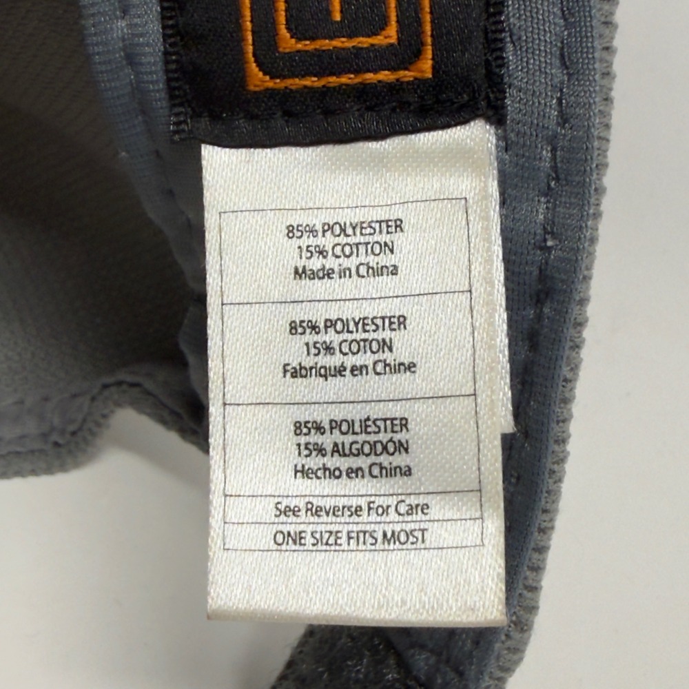 5.11‎ Tactical Grey FBI NA Session 258 2014 Ripstop Mesh Adjustable Baseball Hat - Picture 10 of 11